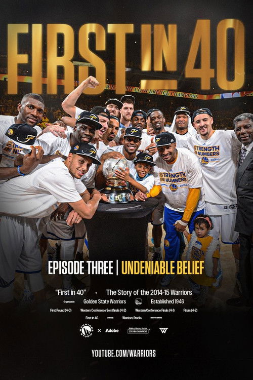 First in 40: The Story of the 2014-15 Warriors (2025) poster
