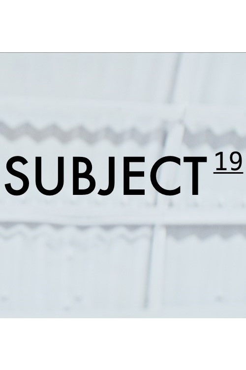 Subject 19 (2020) poster