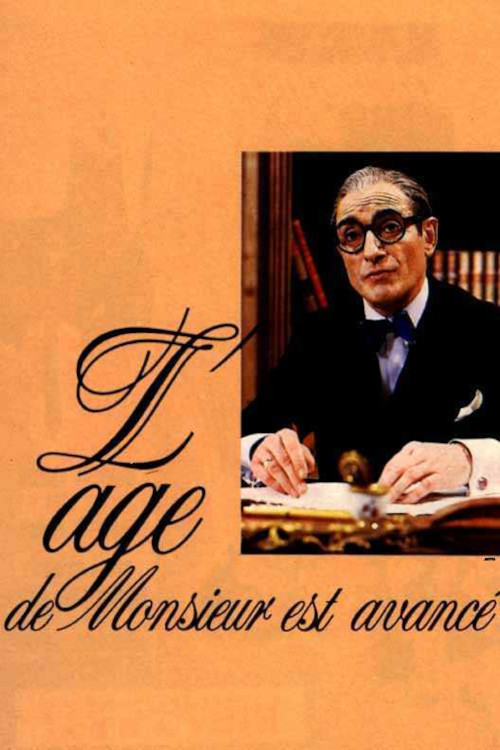 L'âge de Monsieur est avancé (1987) poster