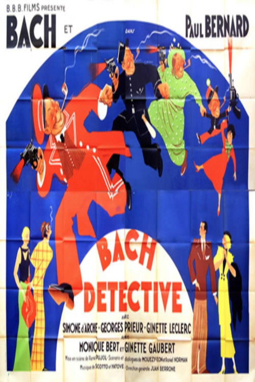 Bach the Detective (1936) poster