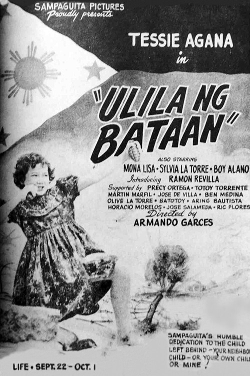 Ulila ng Bataan (1952) poster