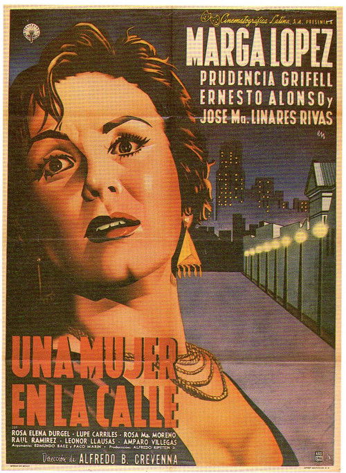 Una mujer en la calle (1955) poster