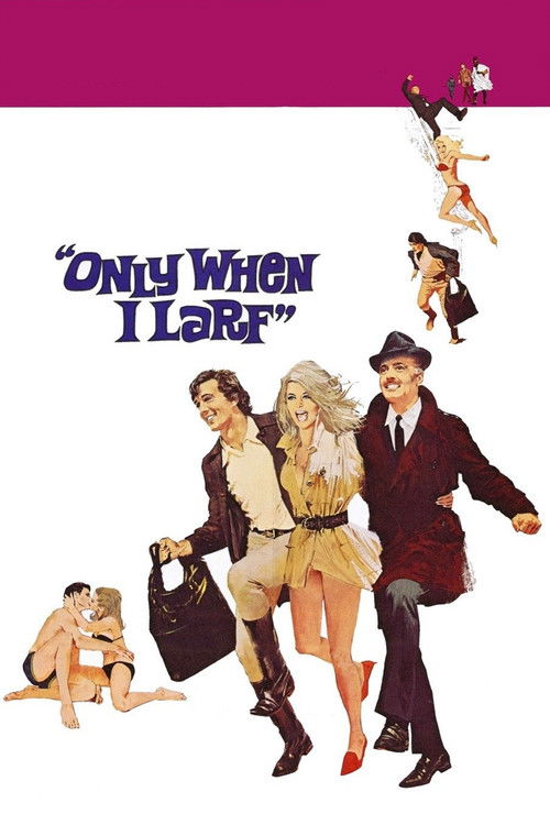 Only When I Larf (1968) poster