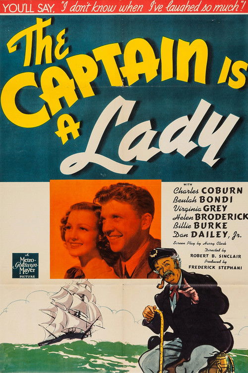 The Captain is a Lady (1940) poster
