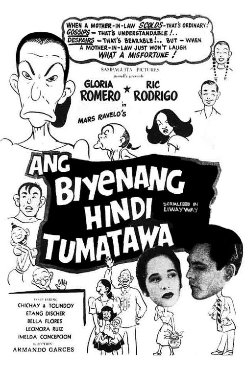 Ang Biyenang Hindi Tumatawa (1954) poster