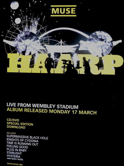 Muse - Live From Wembley Stadium 2007 (2007) poster