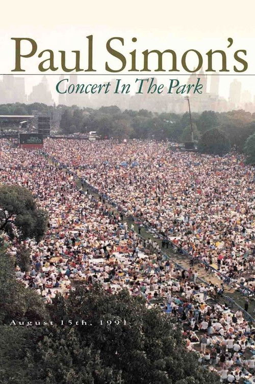 Paul Simon's Concert in the Park (1991) poster