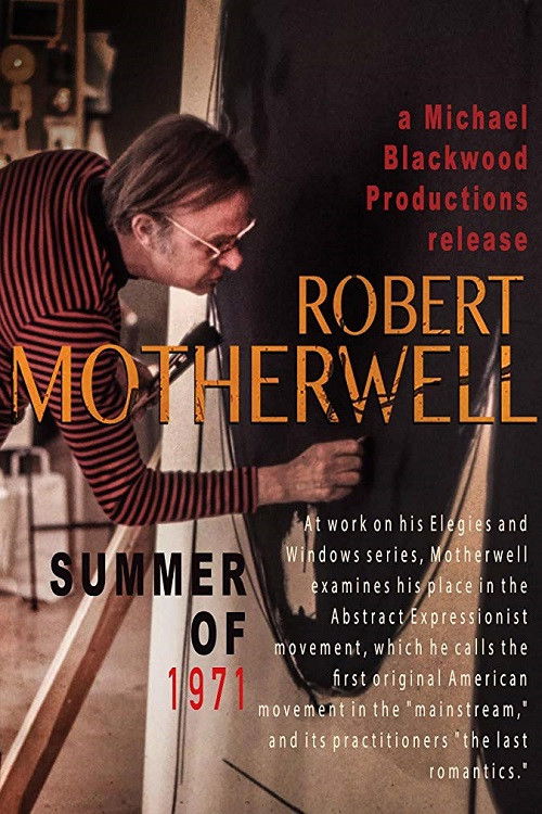Robert Motherwell: Summer of 1971 (1972) poster