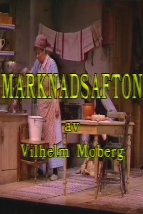 Marknadsafton (1989) poster