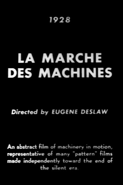 The March of the Machines (1927) poster