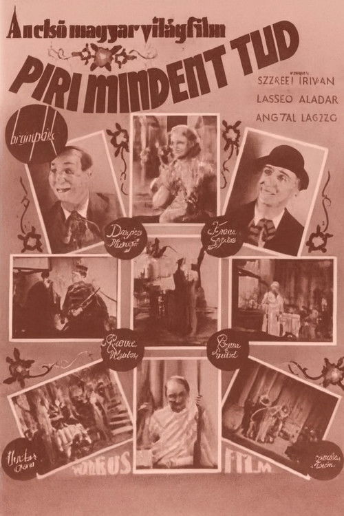 Piri mindent tud (1932) poster