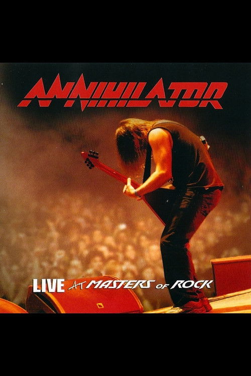 Annihilator -  Live at Masters of Rock (2009) poster