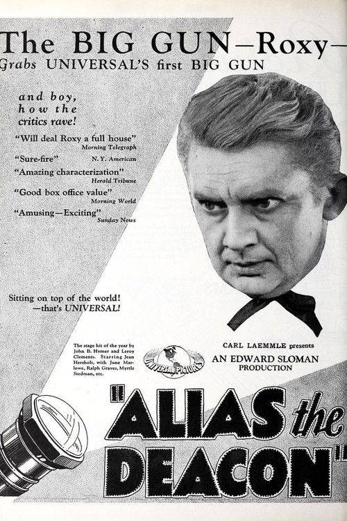 Alias The Deacon (1927) poster