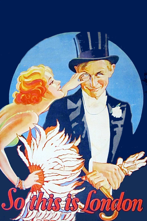 So This Is London (1930) poster