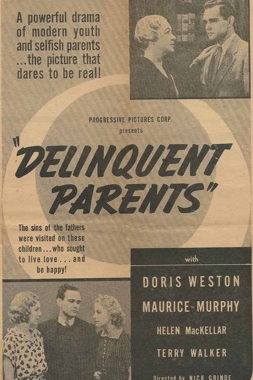 Delinquent Parents (1938) poster