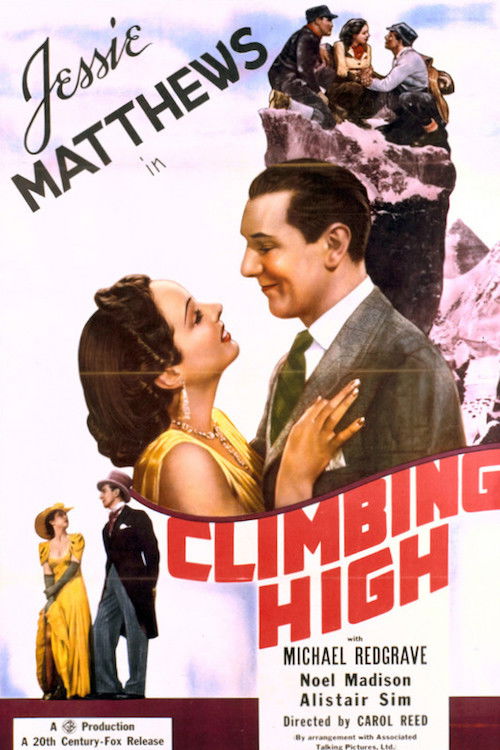 Climbing High (1938) poster