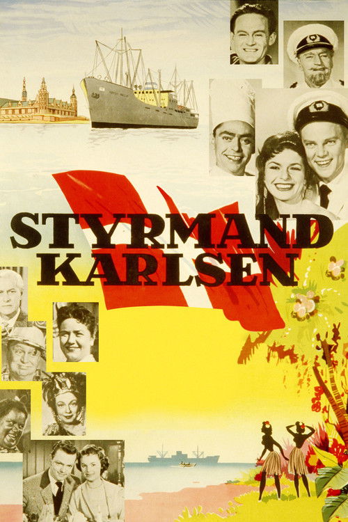 Styrmand Karlsen (1958) poster