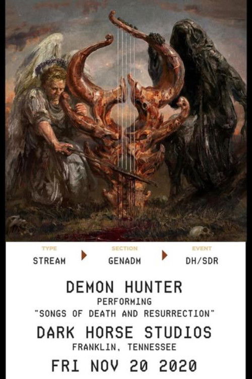 Demon Hunter Songs - Songs of Death and Resurrection Livestream (2020) poster