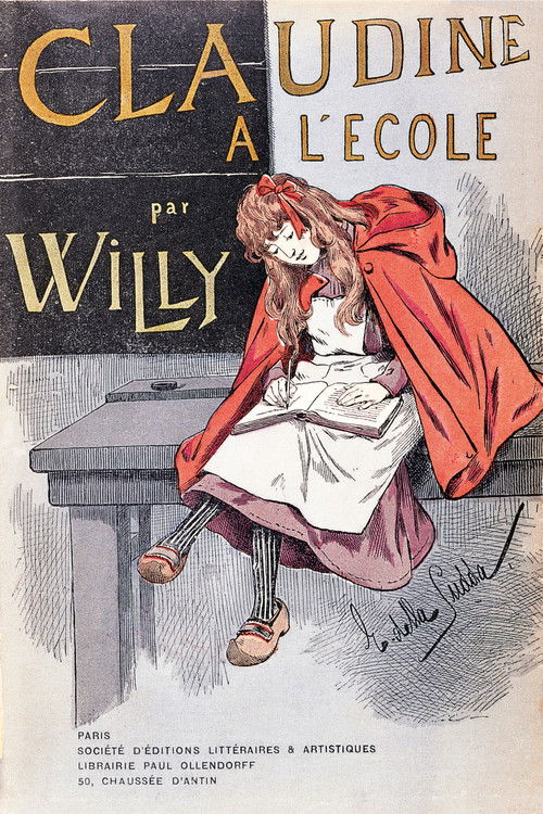 Claudine à l'école (1917) poster