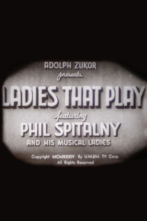 Ladies That Play (1934) poster
