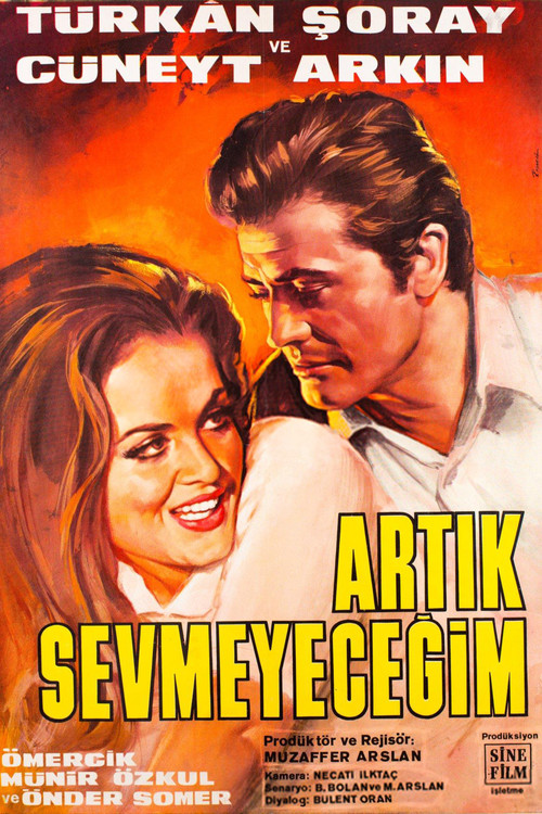 Artık Sevmeyeceğim (1968) poster
