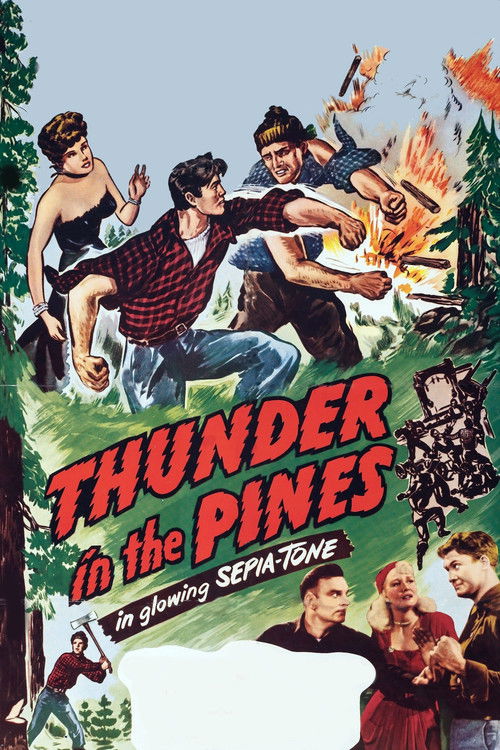 Thunder in the Pines (1948) poster