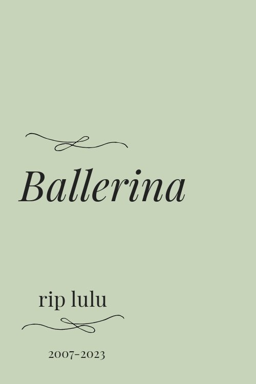 Ballerina (2023) poster