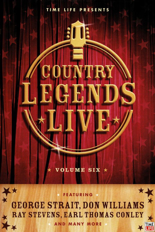 Time-Life: Country Legends Live, Vol. 6 (2005) poster