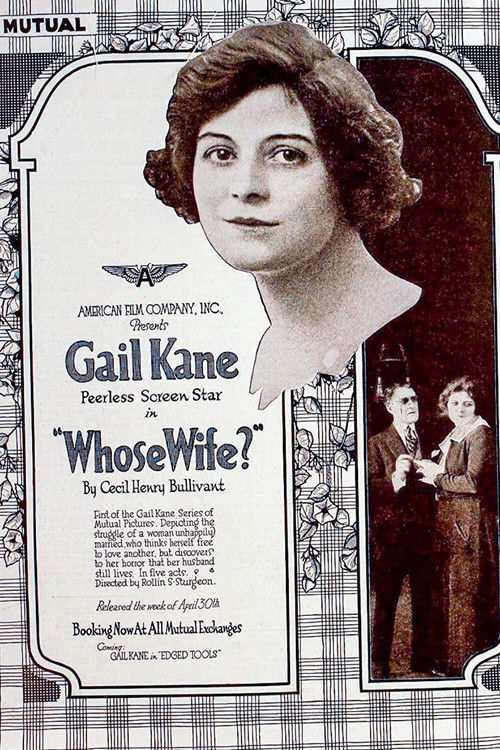 Whose Wife? (1917) poster