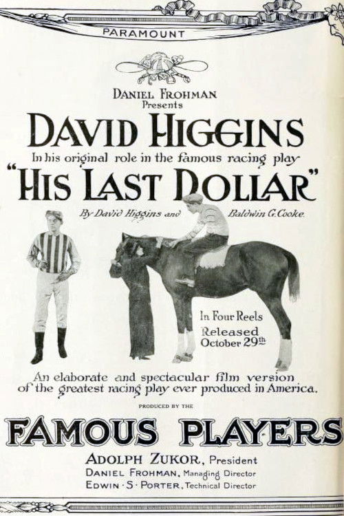 His Last Dollar (1914) poster