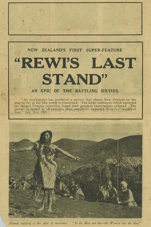 Rewi's Last Stand (1925) poster