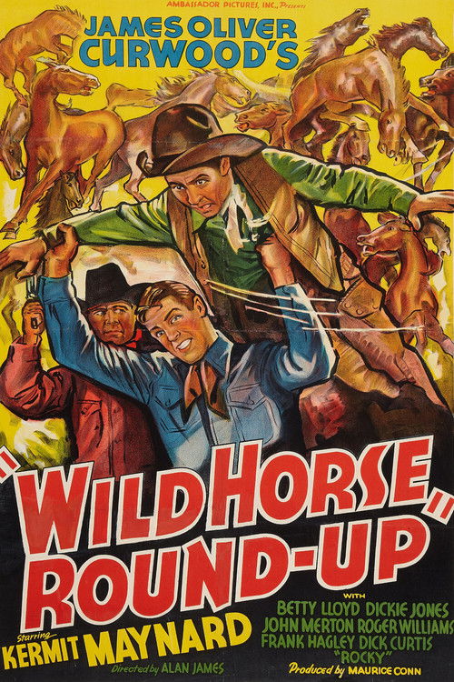 Wild Horse Round-Up (1936) poster