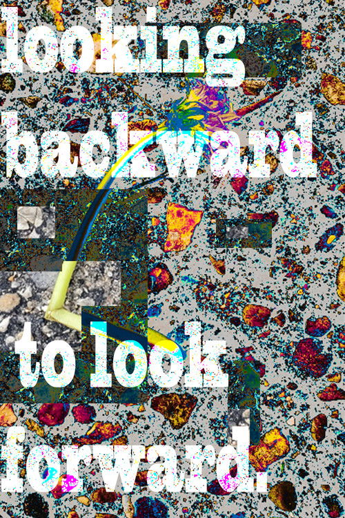 looking backward to look forward (2024) poster