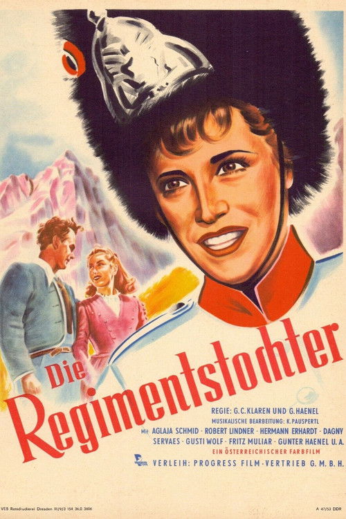 Die Regimentstochter (1953) poster