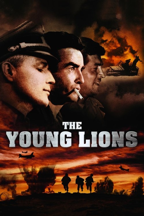 The Young Lions (1958) poster