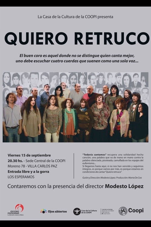 Todavia Cantamos: Coro Quiero Retruco (2012) poster