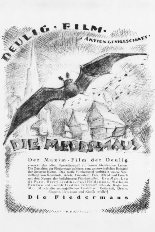 Die Fledermaus (1923) poster