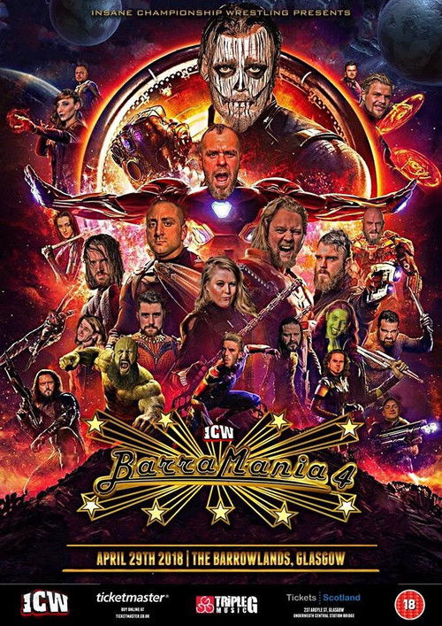 ICW BarraMania 4 (2018) poster