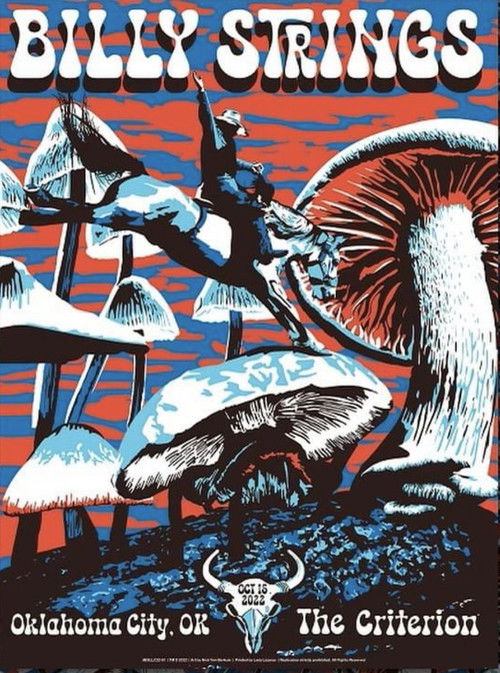 Billy Strings | 2022.10.15 — The Criterion - Oklahoma City, OK (2022) poster