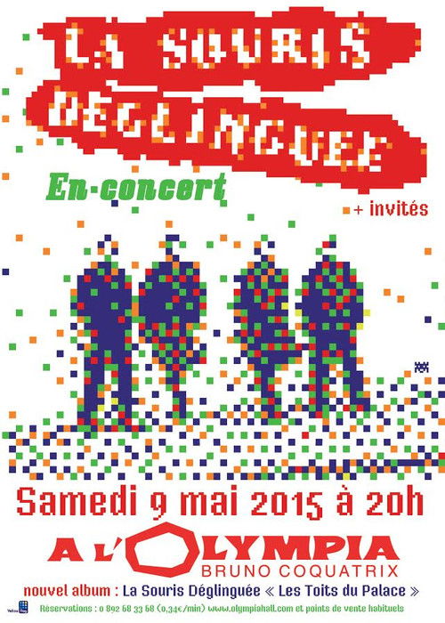 La Souris Déglinguée + invités à l'Olympia 35 ans (2015) poster