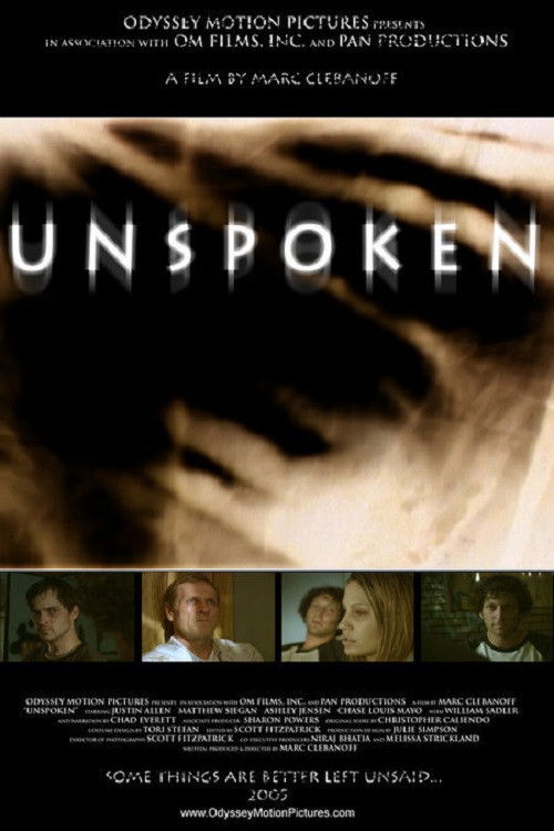 Unspoken (2006) poster