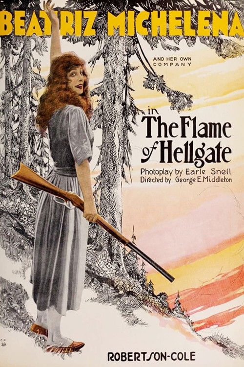 The Flame of Hellgate (1920) poster