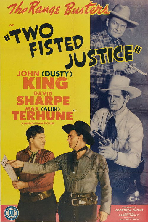 Two Fisted Justice (1943) poster