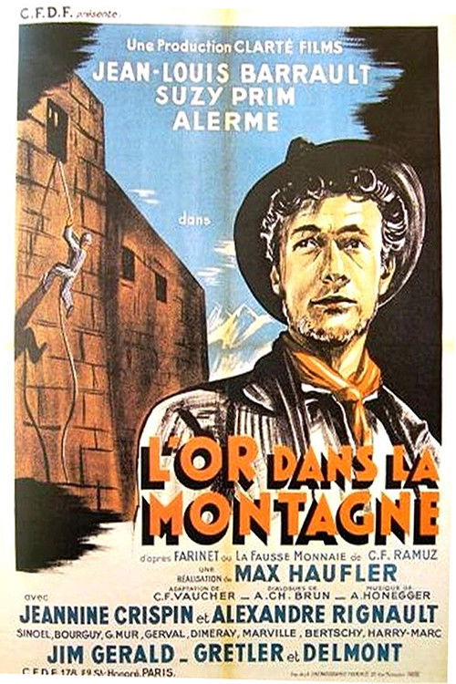L'Or dans la montagne (1939) poster