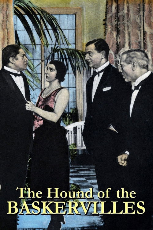 The Hound of the Baskervilles (1921) poster