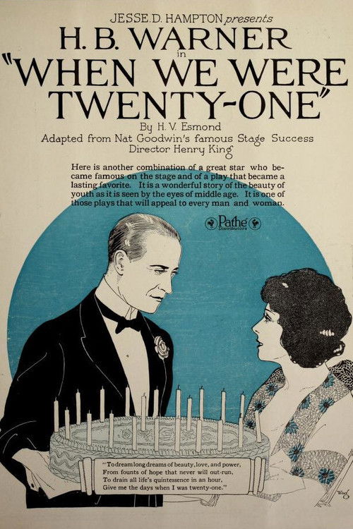 When We Were Twenty-One (1921) poster