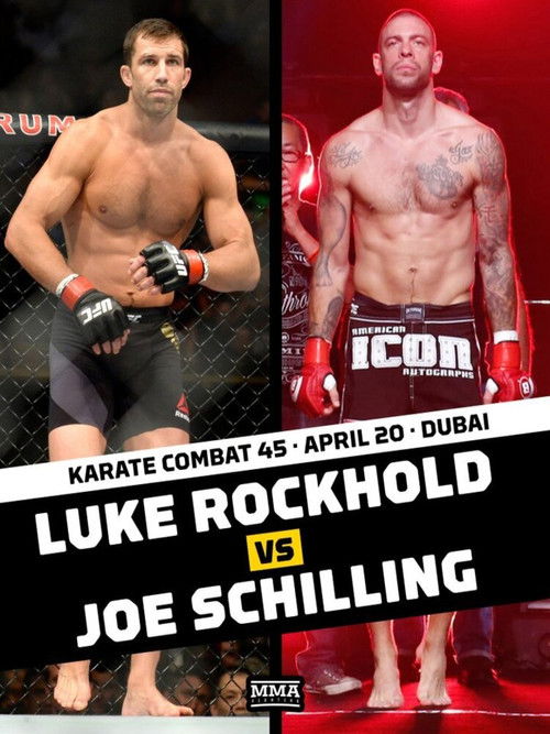 Karate Combat 45: Rockhold vs. Schilling (2024) poster