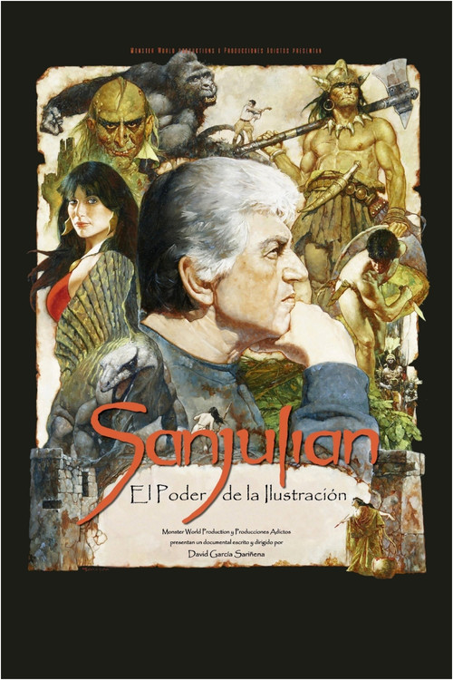 Sanjulián: el poder de la ilustración (2021) poster