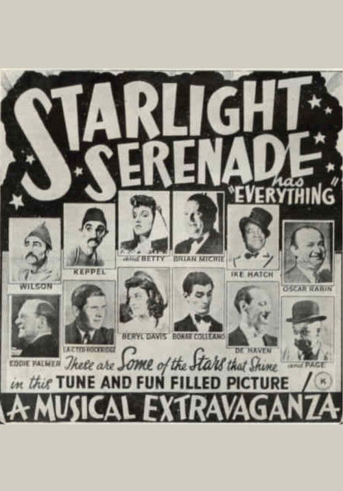 Starlight Serenade (1944) poster