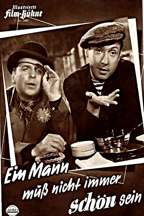 Ein Mann muß nicht immer schön sein (1956) poster